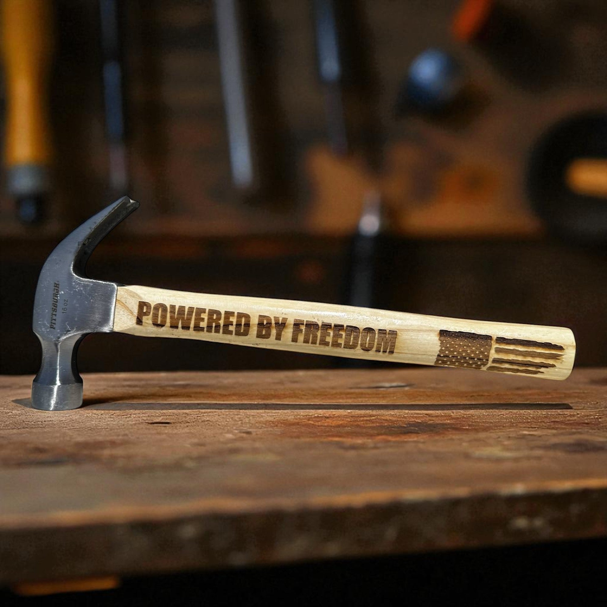 Hammer — Powered by freedom Ctrl‑Alt‑Engrave
