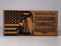 Oilfield Worker Prayer Sign - 11"x24" Handcrafted Wood Sign Ctrl-Alt-Engrave