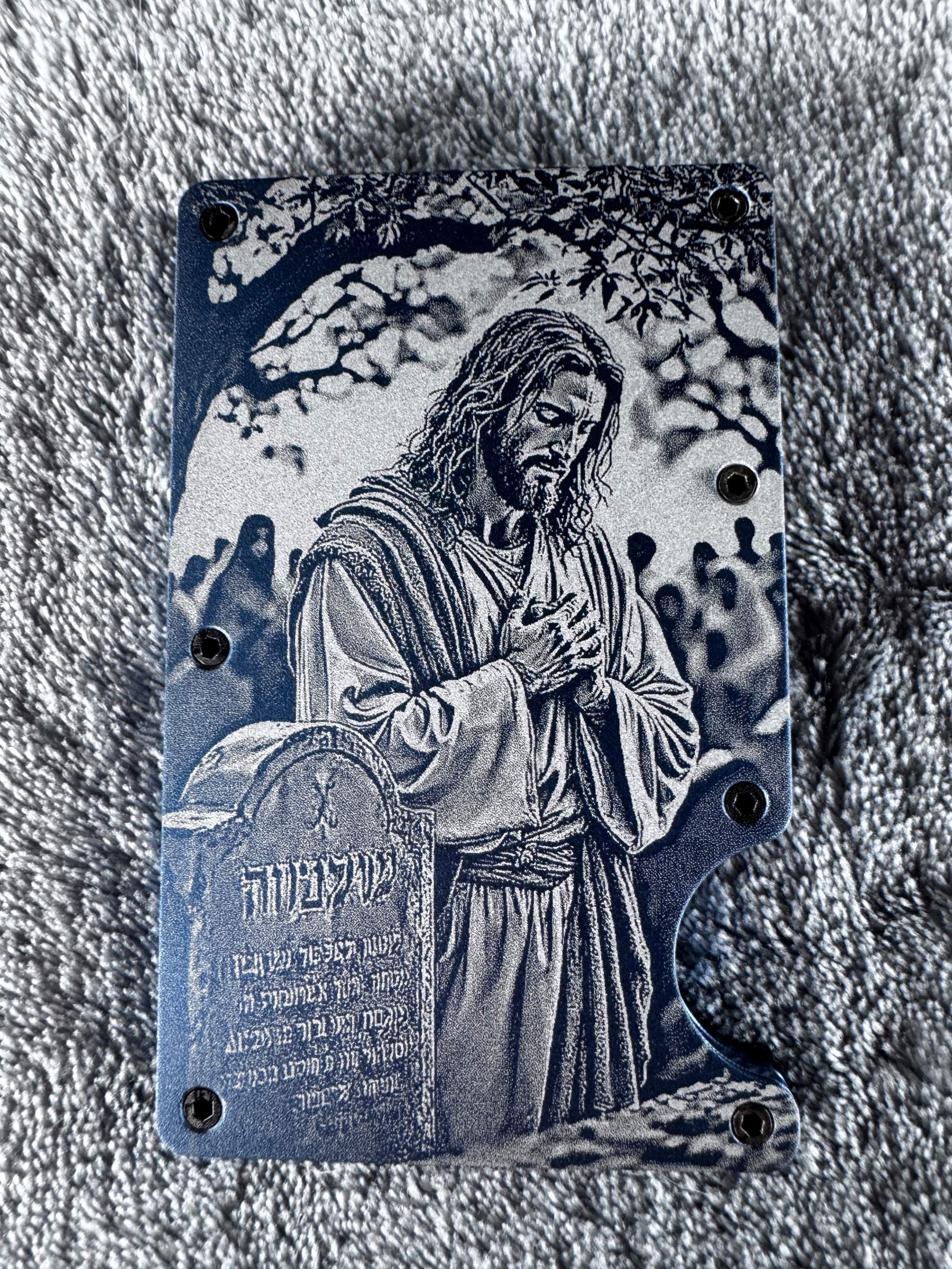 Custom Engraved Metal Money Clip Wallet – RFID-Blocking Slim Card Holder | Ctrl‑Alt‑Engrave Ctrl-Alt-Engrave