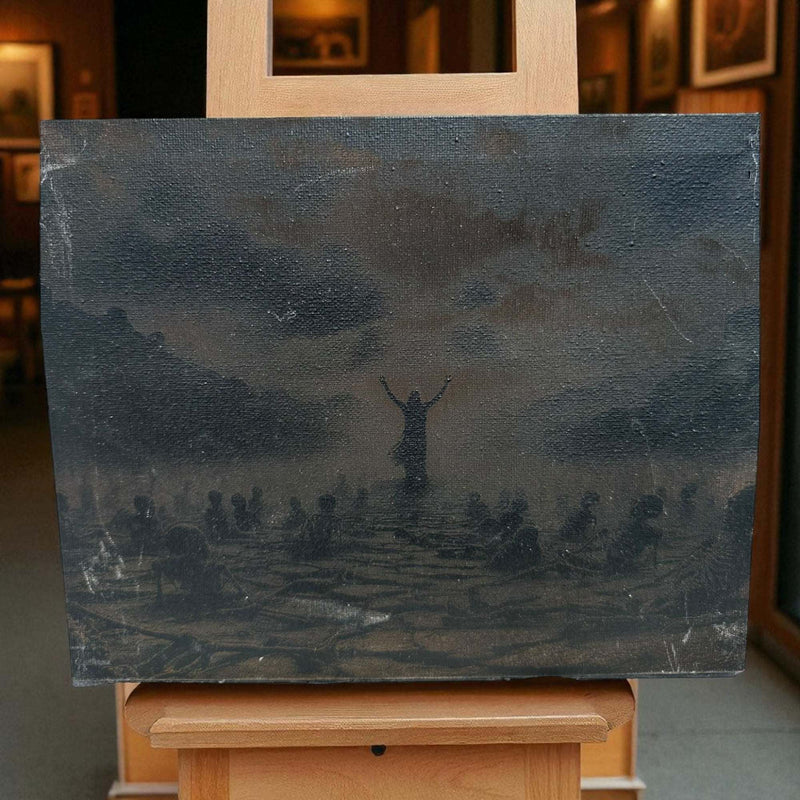 Canvas Art - Valley of Dry Bones (8x10)
