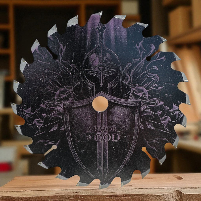 Saw Blade Art - Armor of God (7.25")