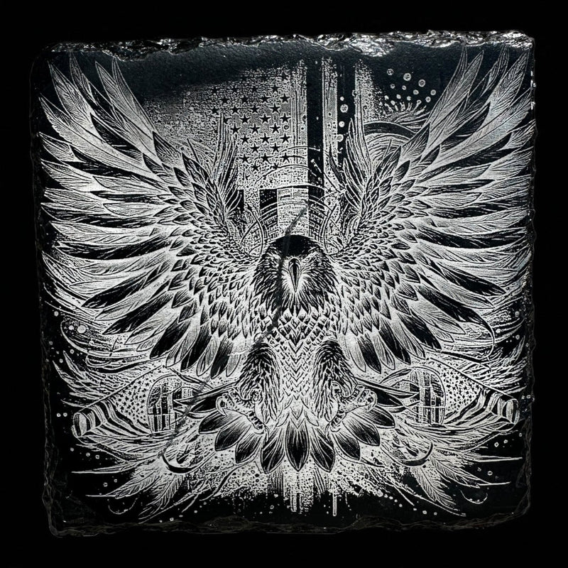 Slate Coaster - Patriotic #8