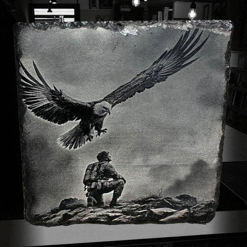Slate Coaster - Patriotic #7