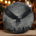 Slate Coaster — Patriotic #4 Ctrl‑Alt‑Engrave