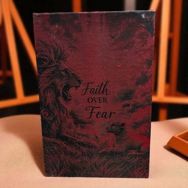 Canvas Art - Faith over Fear (4x6)