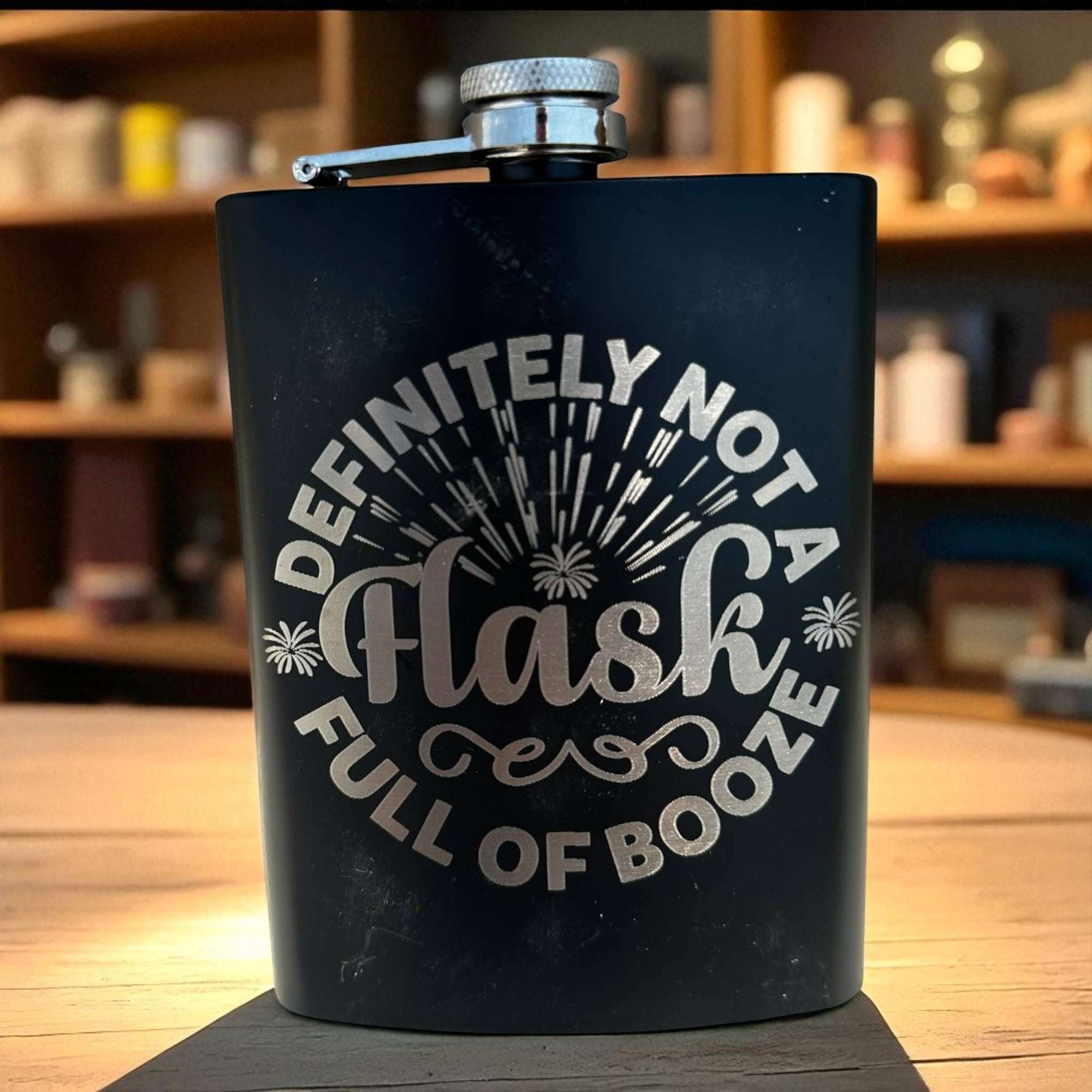 Flask — Definitely not a flask full of booze (Variant 2) Ctrl‑Alt‑Engrave