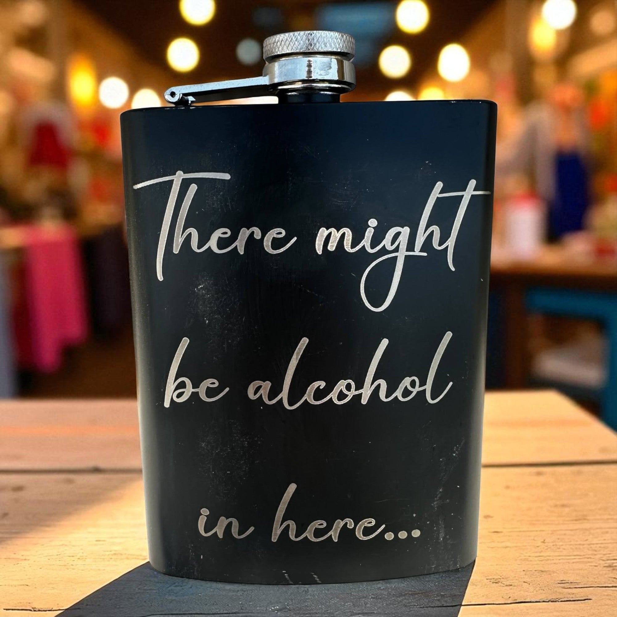 Flask — There might be alcohol in here... Ctrl‑Alt‑Engrave