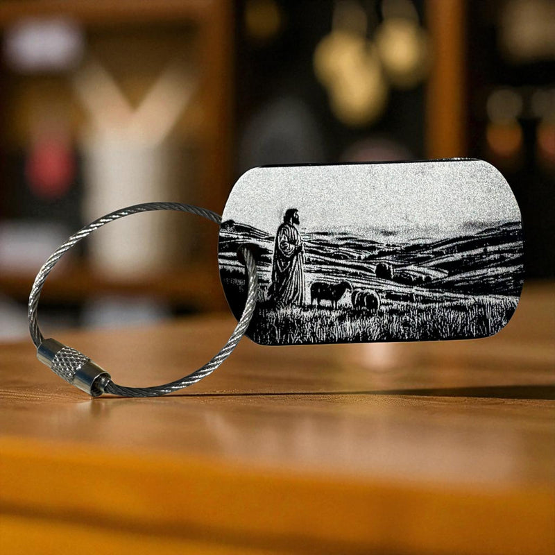 Dog Tag - The Lord is my Shepherd