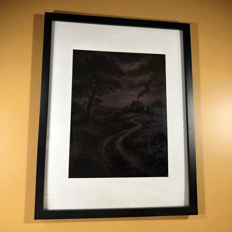 Framed Matted Canvas (Hanging) - The Journey Home (8 10 in 11 14 frame)