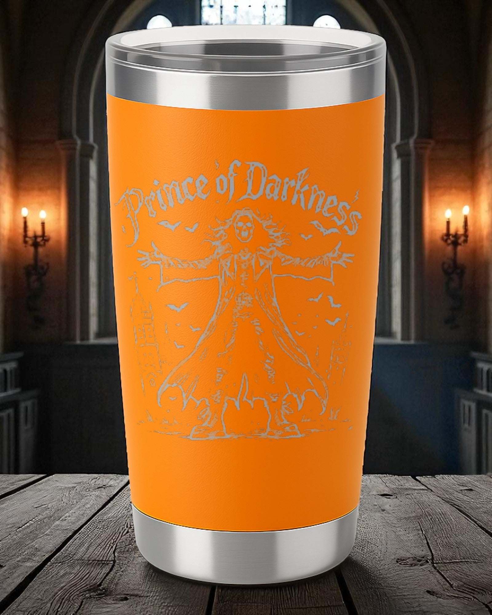 Prince of Darkness – 20oz Engraved Tumbler Ctrl-Alt-Engrave