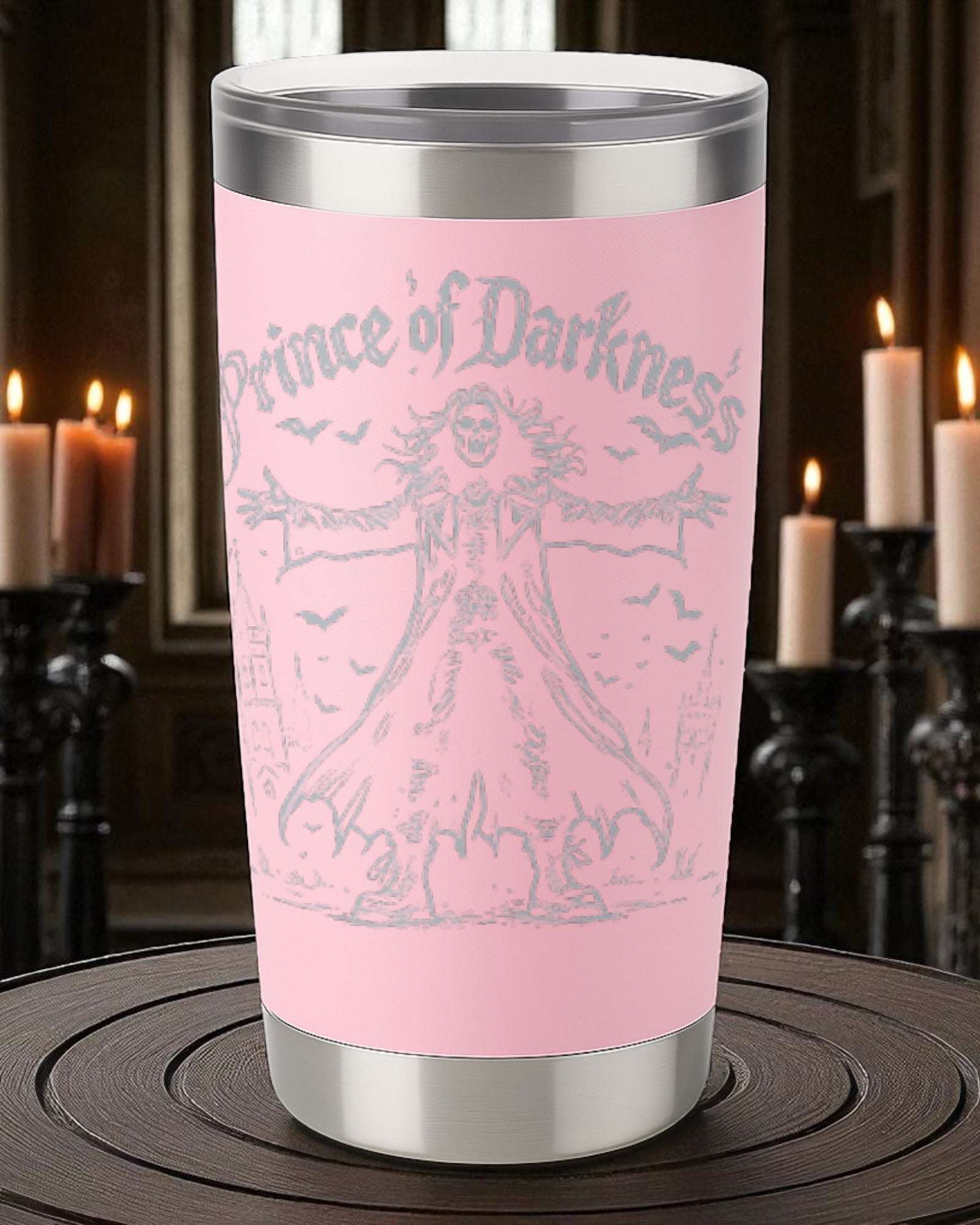 Prince of Darkness – 20oz Engraved Tumbler Ctrl-Alt-Engrave