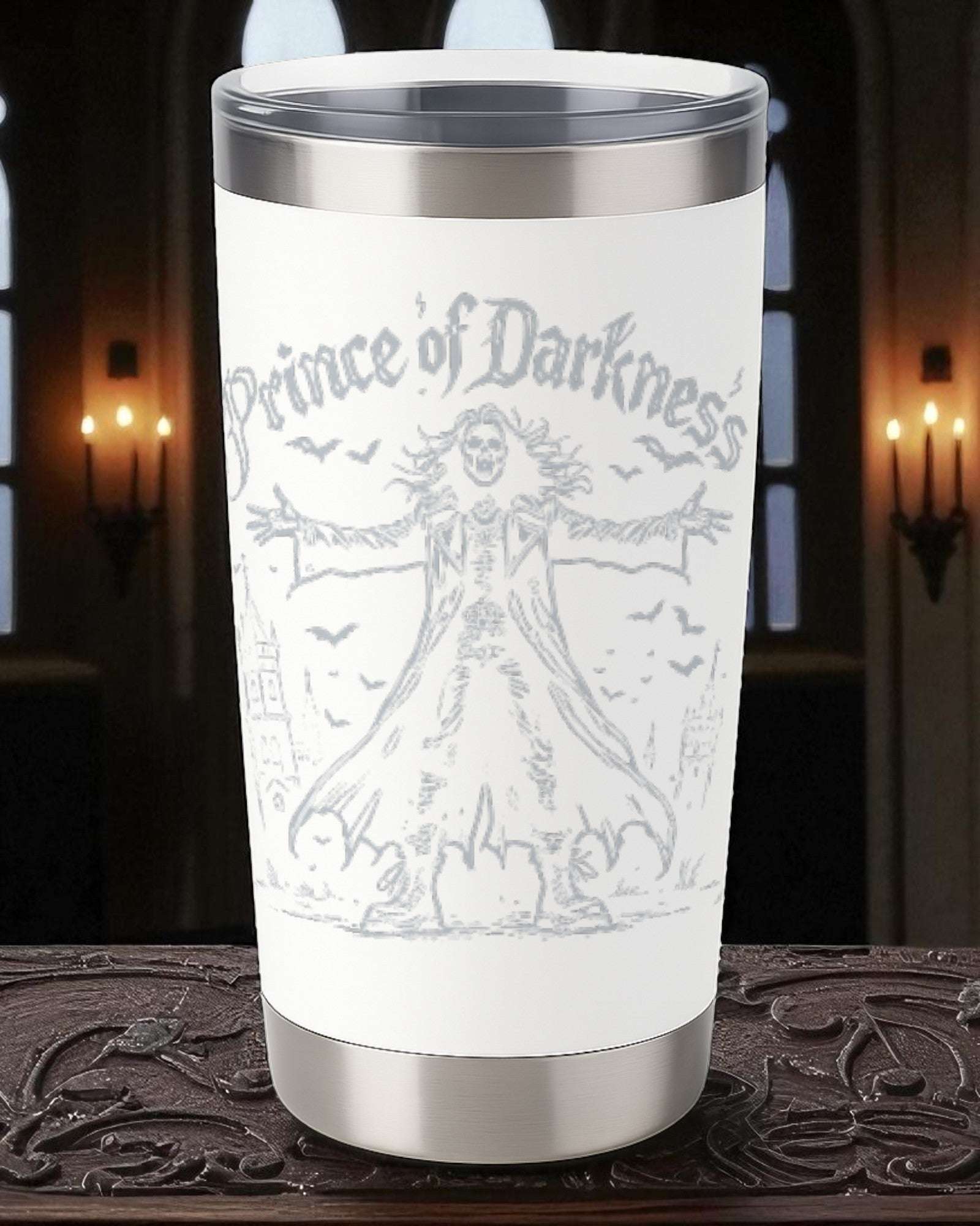 Prince of Darkness – 20oz Engraved Tumbler Ctrl-Alt-Engrave