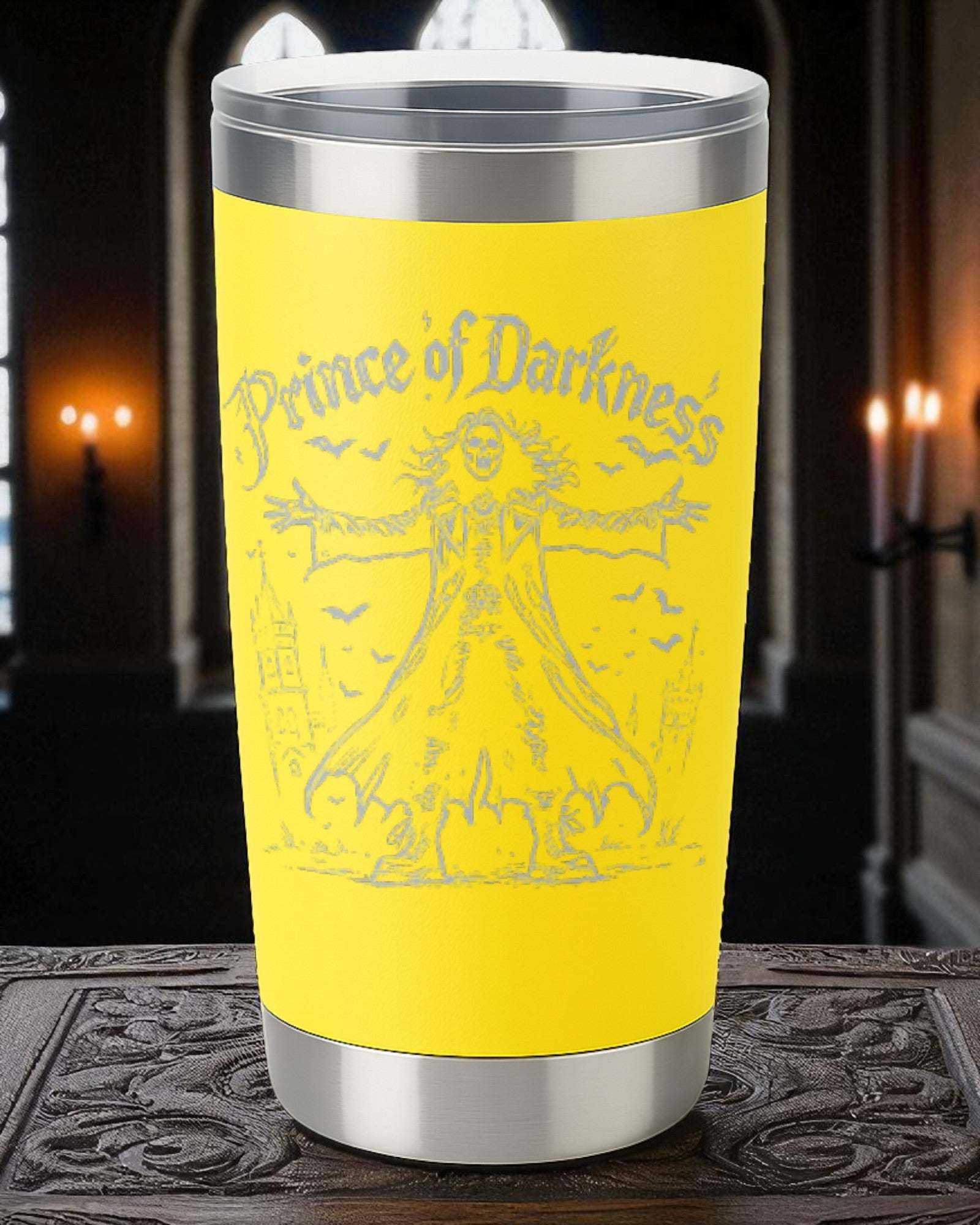 Prince of Darkness – 20oz Engraved Tumbler Ctrl-Alt-Engrave