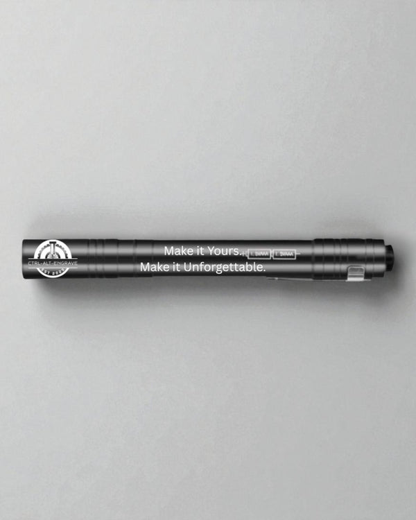 Precision-Engraved LED Flashlight