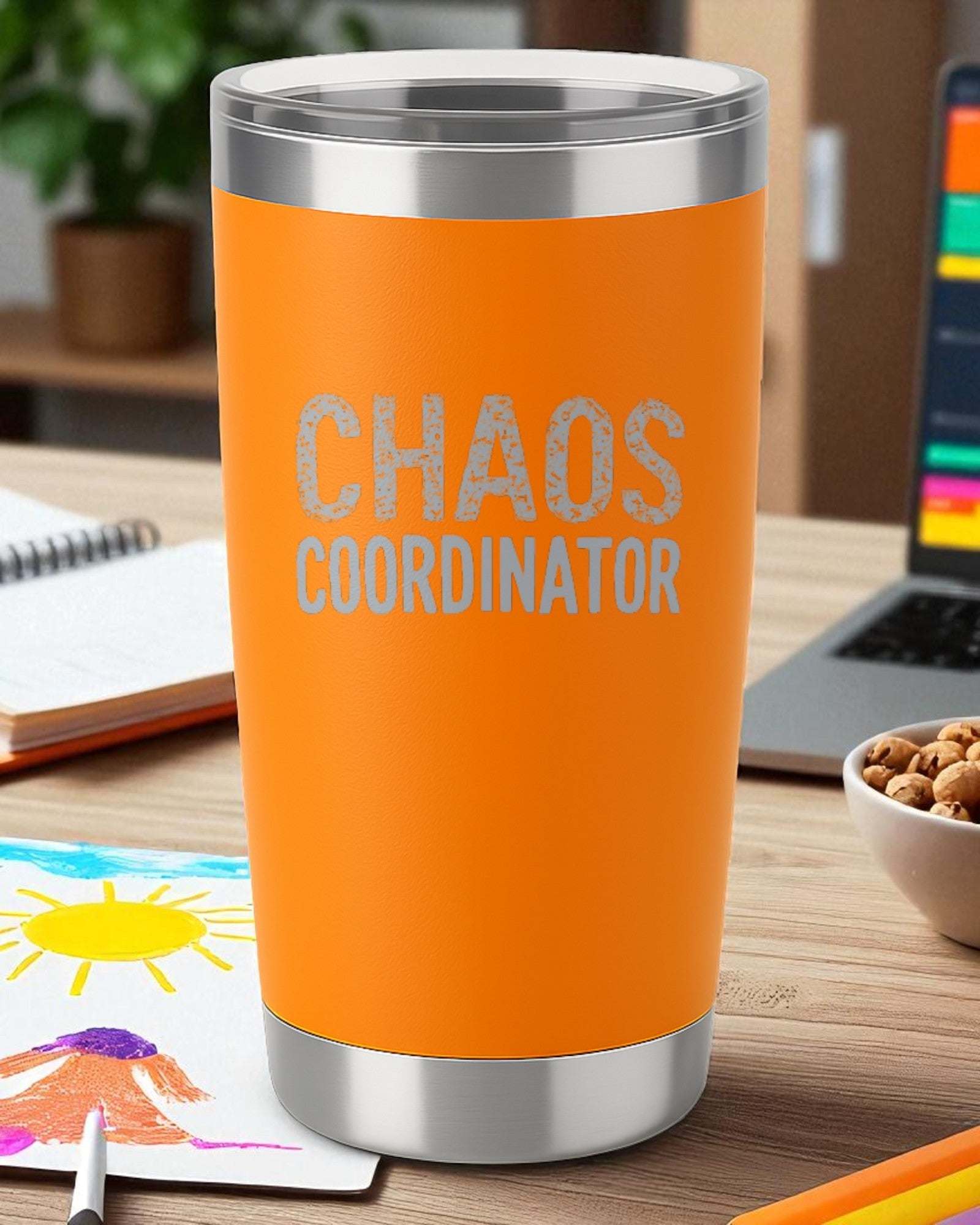 Chaos Coordinator – Boss Life Tumbler Ctrl-Alt-Engrave