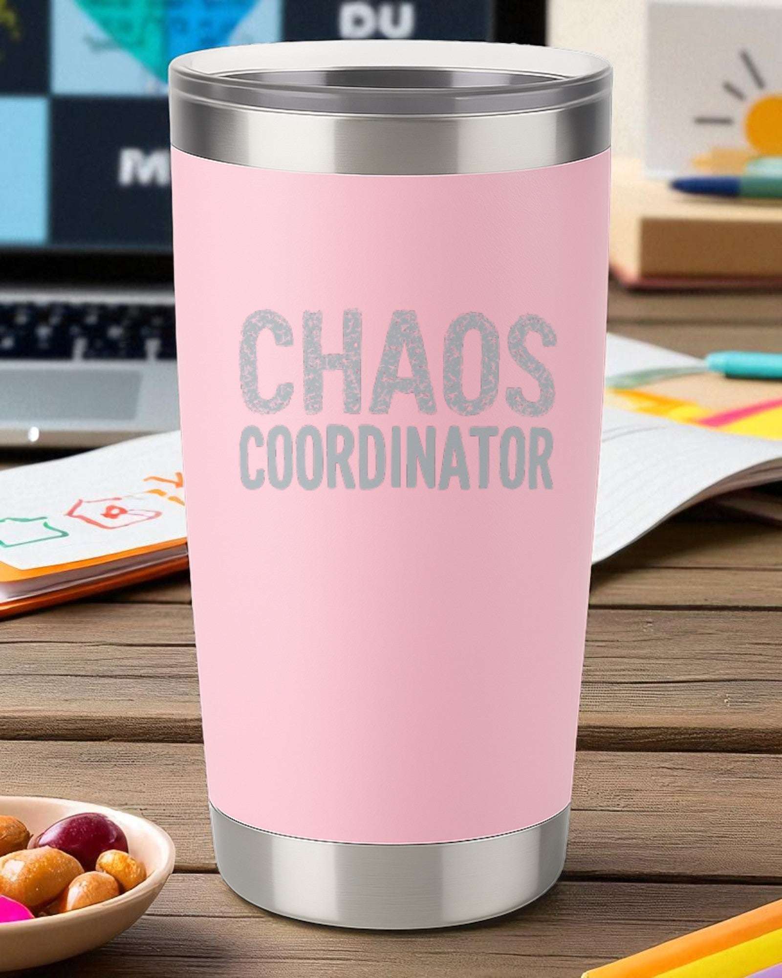 Chaos Coordinator – Boss Life Tumbler Ctrl-Alt-Engrave