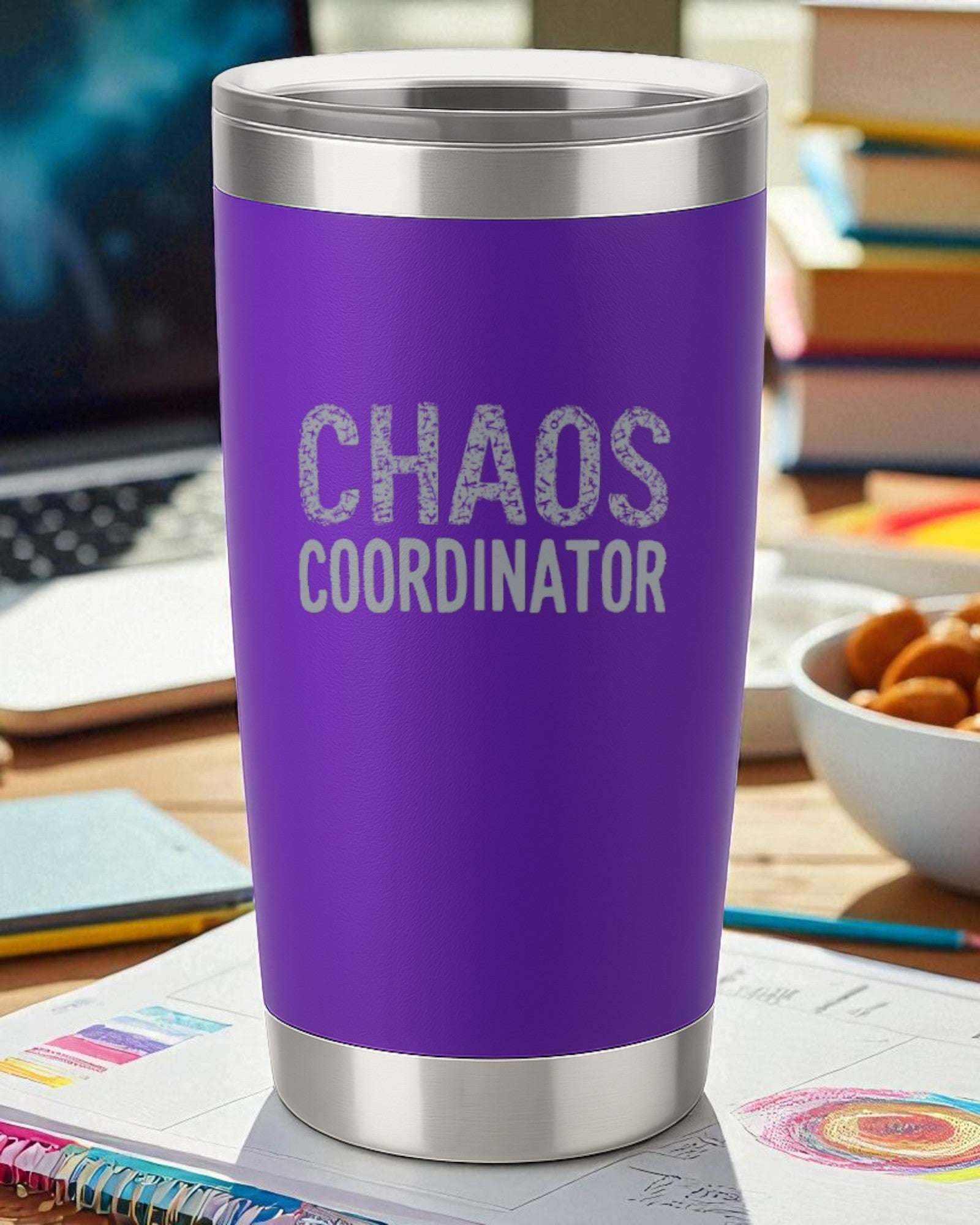 Chaos Coordinator – Boss Life Tumbler Ctrl-Alt-Engrave