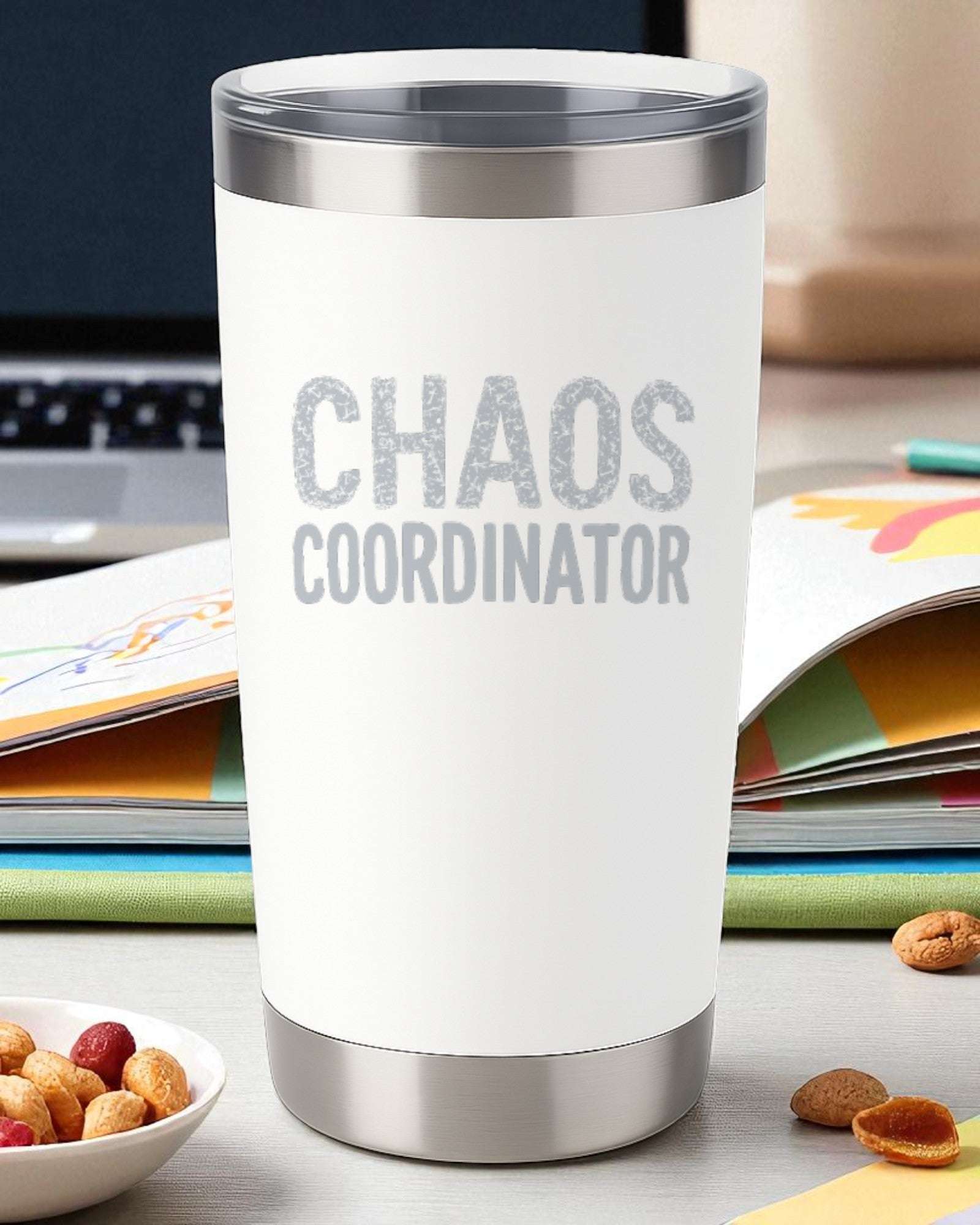 Chaos Coordinator – Boss Life Tumbler Ctrl-Alt-Engrave