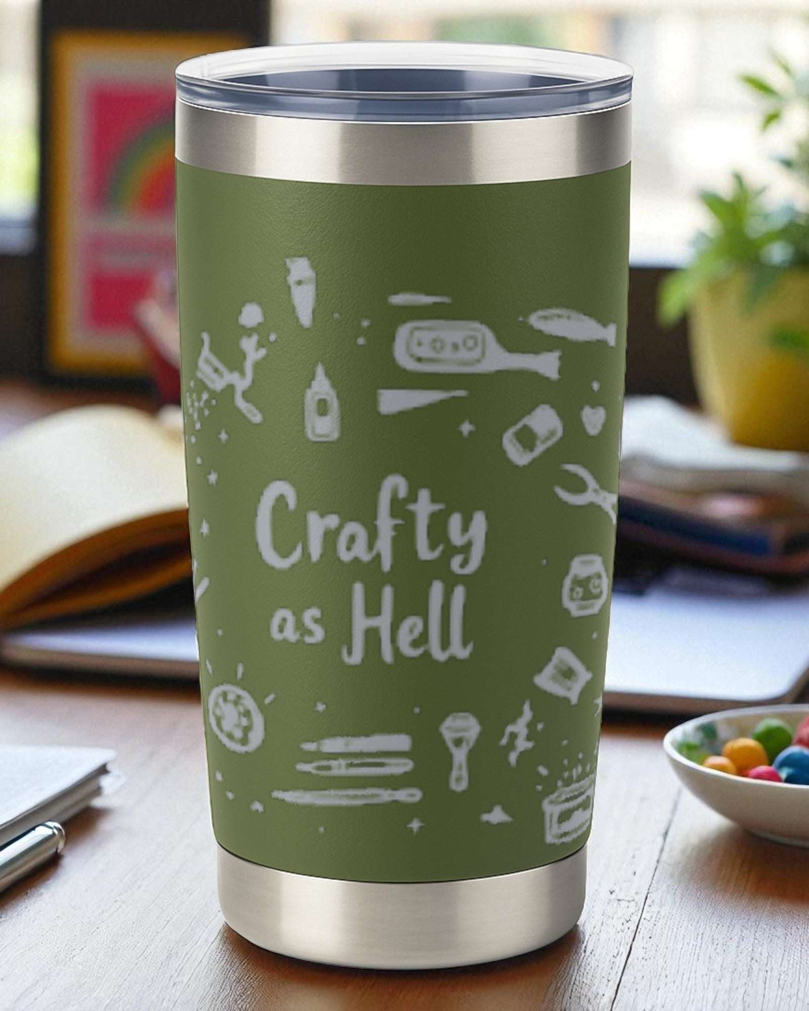 Crafty as Hell – DIY Enthusiast Tumbler Ctrl-Alt-Engrave