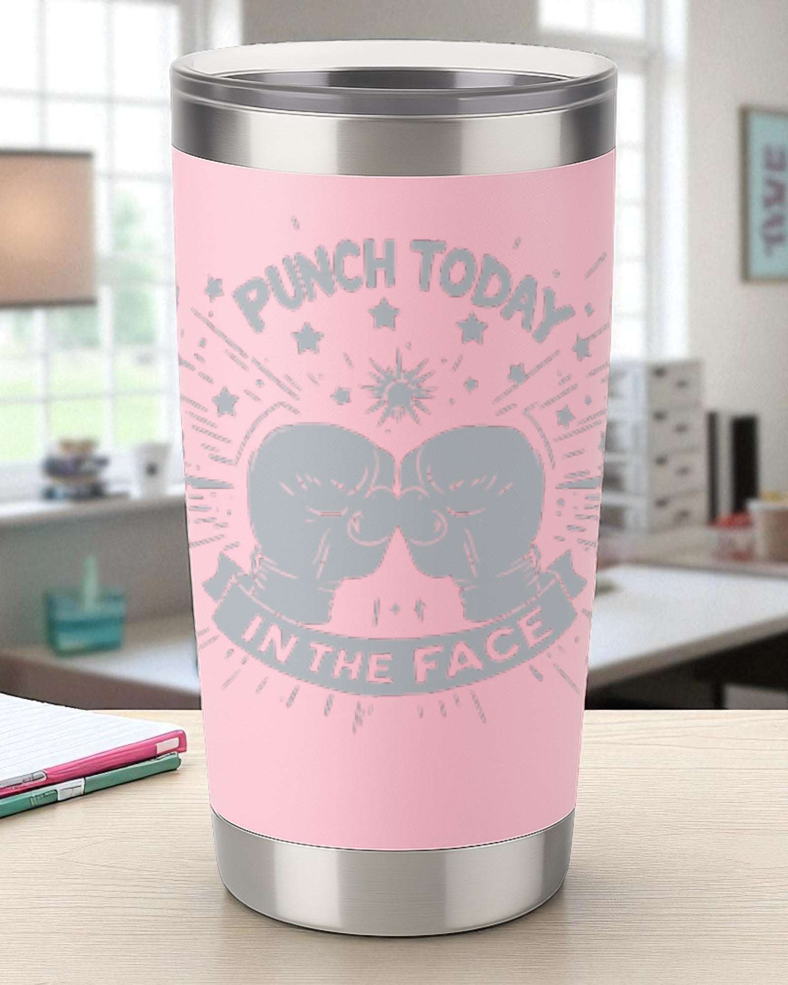 Punch Today in the Face – Kickstart Tumbler Ctrl-Alt-Engrave