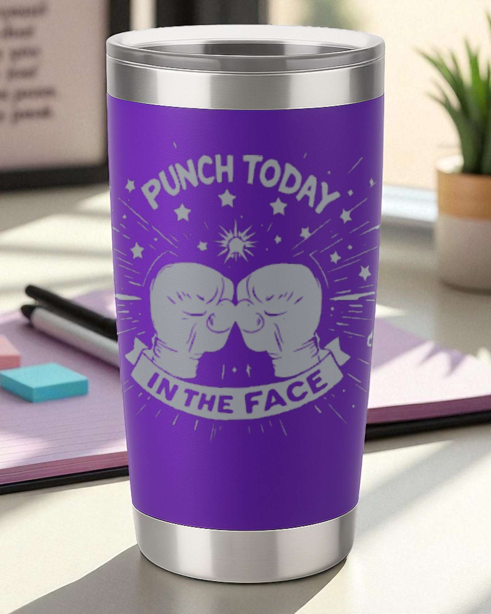 Punch Today in the Face – Kickstart Tumbler Ctrl-Alt-Engrave