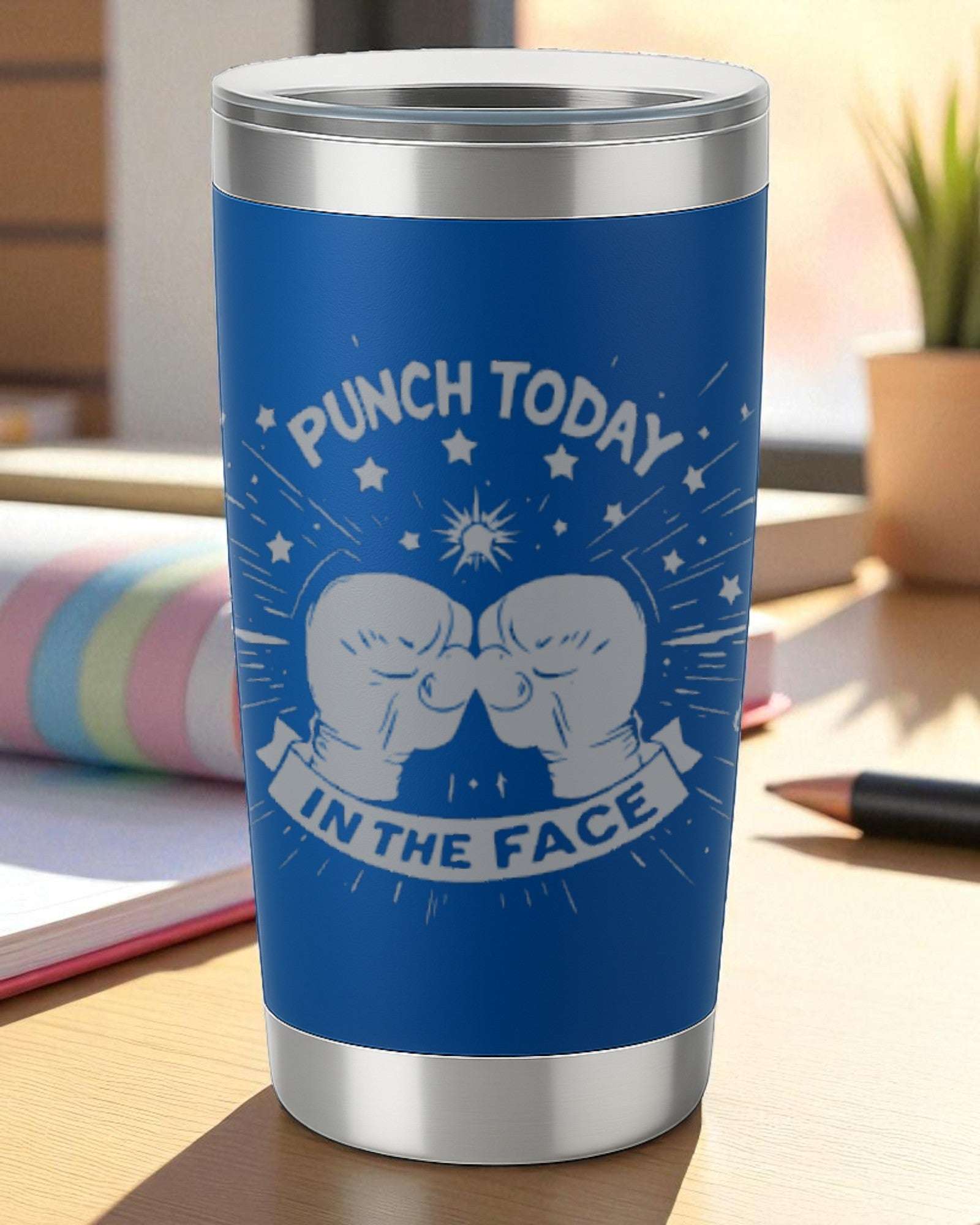 Punch Today in the Face – Kickstart Tumbler Ctrl-Alt-Engrave